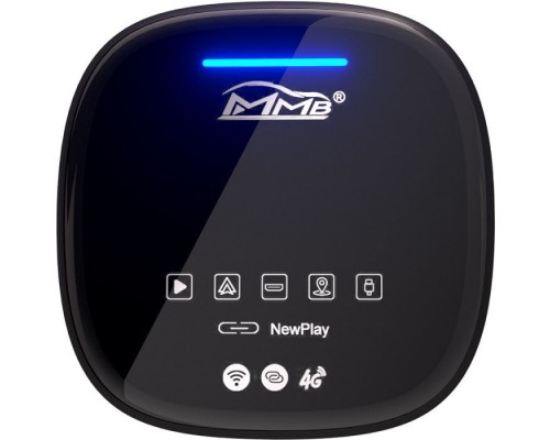 FM модулятор HiSmart CarPlay Android AI, 4G LTE, 8 ГБ + 128 ГБ (BS330409)