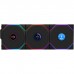 Кулер до корпусу Lian Li UNI Fan TL WIRELESS LCD 120-3, Black (G99.12TLLCD1W3B.00)