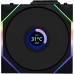 Кулер до корпусу Lian Li UNI Fan TL WIRELESS LCD 120-3, Black (G99.12TLLCD1W3B.00)