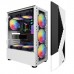 Корпус для ПК 1stPlayer F3-A-4F1-WH&PS-600FK