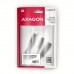 Перехідник USB-C M to 3.5mm F + USB-C F Hi-Res DAC PD 60W black AXAGON (ADA-HCPD)