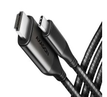 Кабель мультимедійний USB-C to HDMI M 1.8m black AXAGON (RVC-HI2MC)