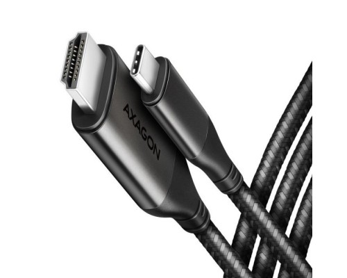 Кабель мультимедійний USB-C to HDMI M 1.8m black AXAGON (RVC-HI2MC)