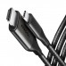 Кабель мультимедійний USB-C to HDMI M 1.8m black AXAGON (RVC-HI2MC)