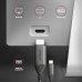 Кабель мультимедійний USB-C to HDMI M 1.8m black AXAGON (RVC-HI2MC)