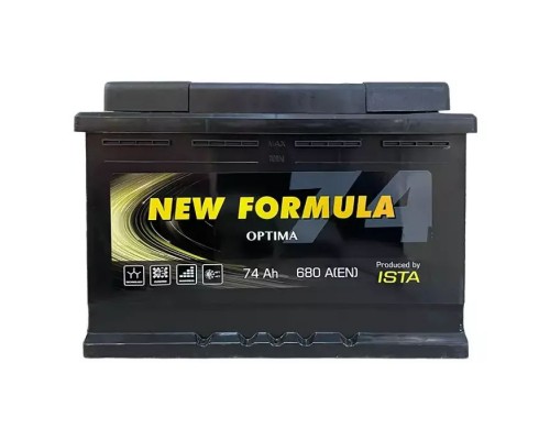 Акумулятор автомобільний NEW FORMULA Optima 74Ah Ев (-/+) (680EN) (5741102211)