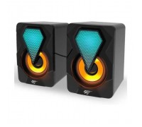 Акустична система Havit HV-SK210 mini PRO RGB USB Black (6939119040260)