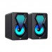 Акустична система Havit HV-SK210 mini PRO RGB USB Black (6939119040260)
