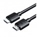 Кабель мультимедійний HDMI M to HDMI M 1.0m 8K60Hz 48Gbps black Ugreen (45430)