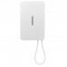 Батарея універсальна Ugreen 10000mAh 30W 1xUSB-C + 15W Magnetic Wireless + cable USB-C white (75983B)
