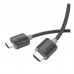 Кабель мультимедійний HDMI M to HDMI M 2.0m V2.0 4K black HOCO (6931474799395)