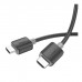 Кабель мультимедійний HDMI M to HDMI M 2.0m V2.0 4K black HOCO (6931474799395)