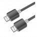 Кабель мультимедійний HDMI M to HDMI M 2.0m V2.0 4K black HOCO (6931474799395)