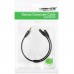 Кабель мультимедійний 3.5mm M to 2x3.5mm F 0.2m AV141 black Ugreen (30619)