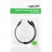 Кабель мультимедійний 3.5mm M to 2x3.5mm F 0.2m AV141 black Ugreen (30619)
