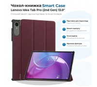 Чохол до планшета BeCover Smart Case Lenovo Idea Tab Pro (2nd Gen) TB390FU 13.0" Red Wine (715806)