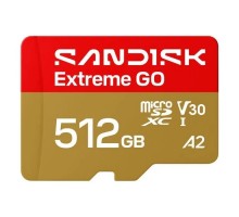 Карта пам'яті SanDisk 512GB microSDXC class 10 UHS-I Extreme GO (SDSQXGN-512G-GN6MN)