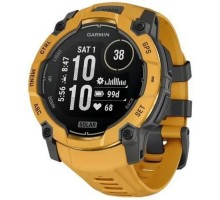 Смарт-годинник Garmin Instinct 3, 50mm, Solar, Sunburst/Gray, Sunburst/Gray Band, GPS смарт-годинник (010-02935-02)