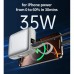 Батарея універсальна Choetech 10000mAh, 35W. PD/3.0, LED Display, buid-in type-C cabel, Silver (B832-SL)