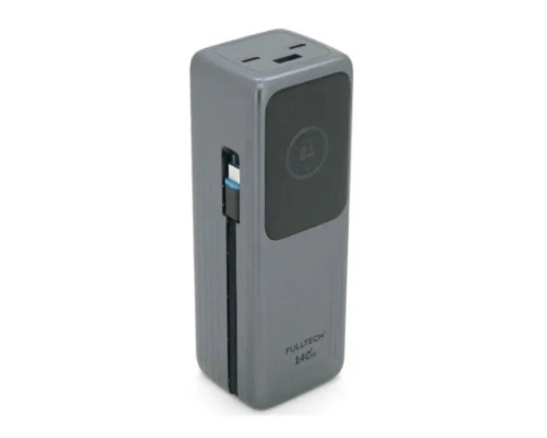 Батарея універсальна FULLTECH 30000mAh, PD/140W, LCD Display (FP34 / 44718)