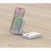 Батарея універсальна Atria 10000mAh, PD/20W, 15W Wireless MagSafe, White (WPD-W57)