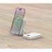 Батарея універсальна Atria 10000mAh, PD/20W, 15W Wireless MagSafe, White (WPD-W57)