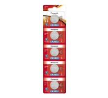 Батарейка CR 2032 Lithium 5pcs Blister Panasonic (CR-2032/5BE)
