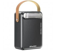 Батарея універсальна AWEI 80000mAh P102K 22,5W PD 2xUSB-C 3xUSB-A black (6954284026918)