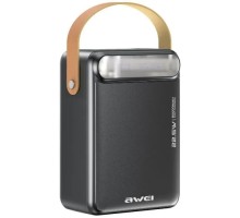Батарея універсальна AWEI 80000mAh P102K 22,5W PD 2xUSB-C 3xUSB-A black (6954284026918)