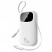 Батарея універсальна Baseus 10000mAh EnerFill FC31 Qpow 3 45W PD/3.0 QC/4.0 White (E0028C01)