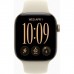Смарт-годинник Apple Watch Series 12 GPS 42mm Light Gold Aluminium Case with Sand Sport Band - S/M (MJED4RK/A)