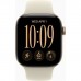Смарт-годинник Apple Watch Series 12 GPS 42mm Light Gold Aluminium Case with Sand Sport Band - S/M (MJED4RK/A)