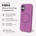 Чохол до мобільного телефона BeCover FIBRA Silicone OmniMag Apple iPhone 16 Purple (716231)