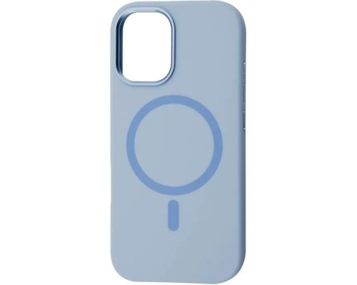 Чохол до мобільного телефона BeCover FIBRA Silicone OmniMag Apple iPhone 17 Light Blue (716200)