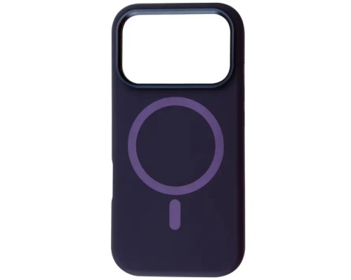 Чохол до мобільного телефона BeCover FIBRA Silicone OmniMag Apple iPhone 17 Pro Dark Purple (716215)