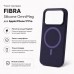 Чохол до мобільного телефона BeCover FIBRA Silicone OmniMag Apple iPhone 17 Pro Dark Purple (716215)