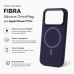 Чохол до мобільного телефона BeCover FIBRA Silicone OmniMag Apple iPhone 17 Pro Dark Purple (716215)