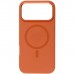 Чохол до мобільного телефона BeCover FIBRA Silicone OmniMag Apple iPhone 17 Pro Orange (716221)
