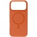 Чохол до мобільного телефона BeCover FIBRA Silicone OmniMag Apple iPhone 17 Pro Orange (716221)