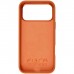 Чохол до мобільного телефона BeCover FIBRA Silicone OmniMag Apple iPhone 17 Pro Orange (716221)