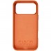 Чохол до мобільного телефона BeCover FIBRA Silicone OmniMag Apple iPhone 17 Pro Orange (716221)