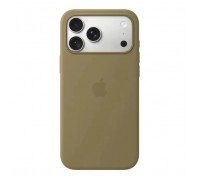 Чохол до мобільного телефона Apple Silicone MagSafe iPhone 18 Pro Max Olive (MK924ZM/A)