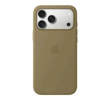 Чохол до мобільного телефона Apple Silicone MagSafe iPhone 18 Pro Max Olive (MK924ZM/A)