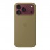 Чохол до мобільного телефона Apple Silicone MagSafe iPhone 18 Pro Max Olive (MK924ZM/A)