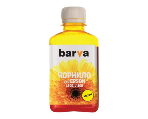 Чорнило Barva Epson 673 180г YELLOW (L800-415)