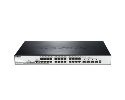 Комутатор мережевий D-Link DGS-1510-28XMP