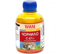 Чорнило WWM Canon IPF-107 200г Yellow IPF-107Y (C67/Y)