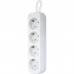 Мережевий подовжувач Defender E450 5.0 m 4 роз white (99227)
