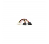 Кабель живлення Molex to 2xSATA power 0.3m Cablexpert (CC-SATA-PSY-0.3M)