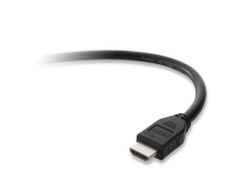 Кабель мультимедійний HDMI M to HDMI M 1.5m High Speed with Ethernet Belkin (F3Y017BT1.5MBLK)